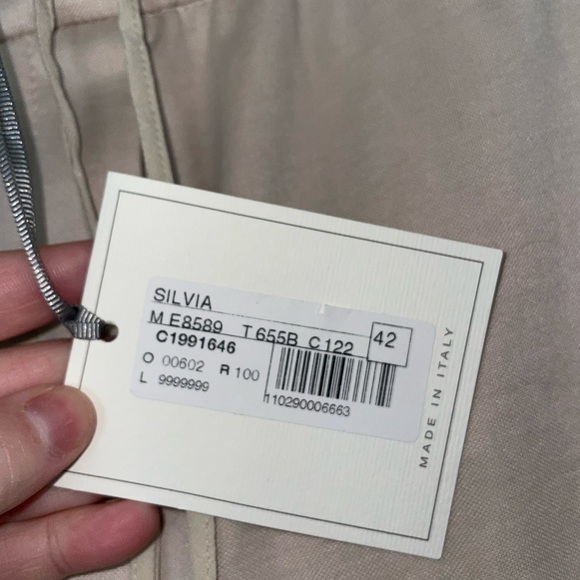 ANTONELLI FIRENZE COTTEN BLEND ATHLEISURE SUIT SZ EU 42/US 6 NWT - Picture 14 of 15